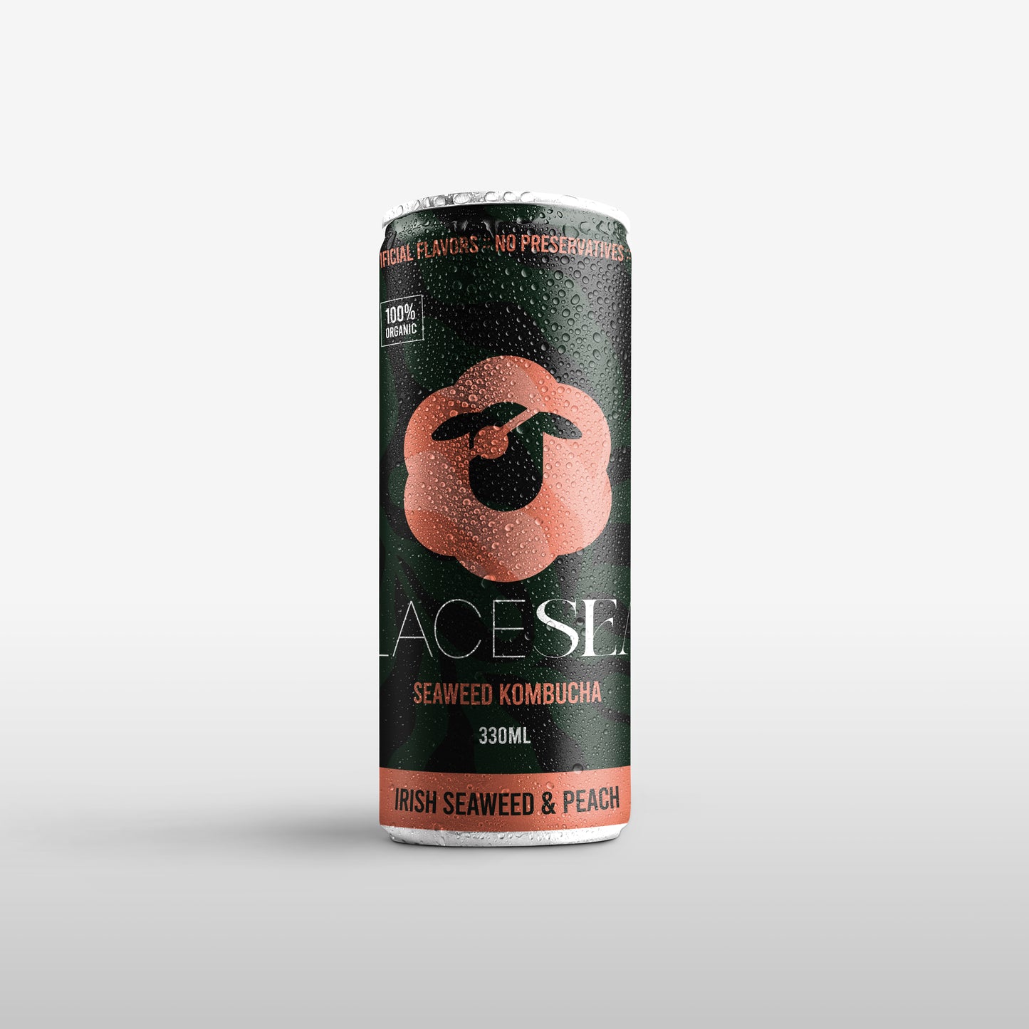 LaceSea Prebiotic Soda Seaweed & Peach