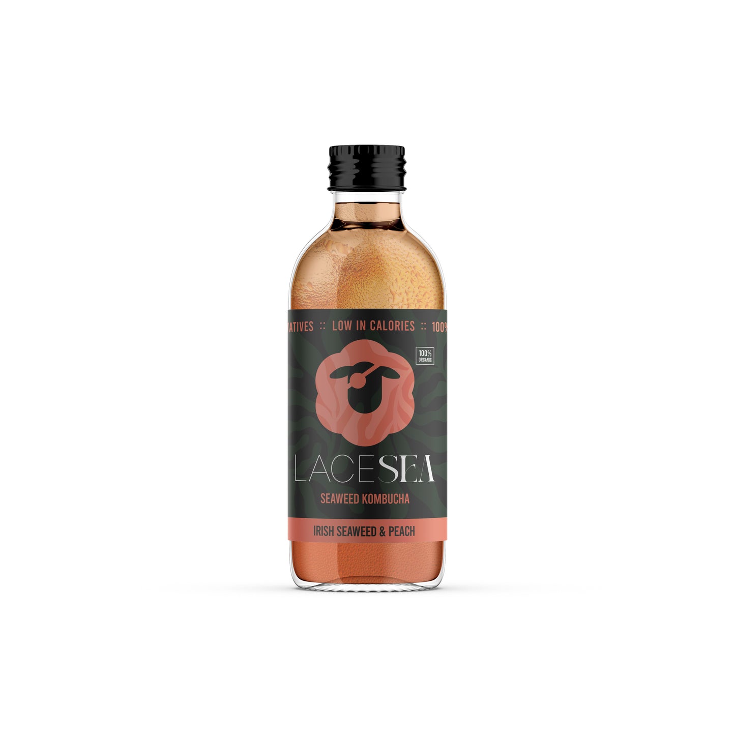 LaceSea Prebiotic Soda Seaweed & Peach