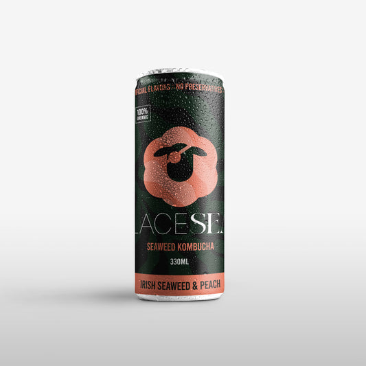 LaceSea Prebiotic Soda Seaweed & Peach