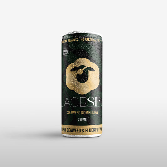 LaceSea Prebiotic Soda Seaweed & Elderflower